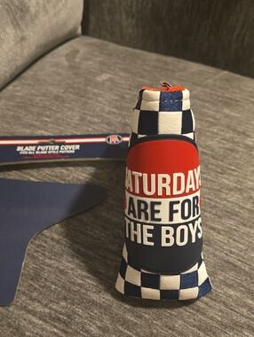 Barstool Sports Golf Putter Blade Headcover - Saturdays Are For The Boys
